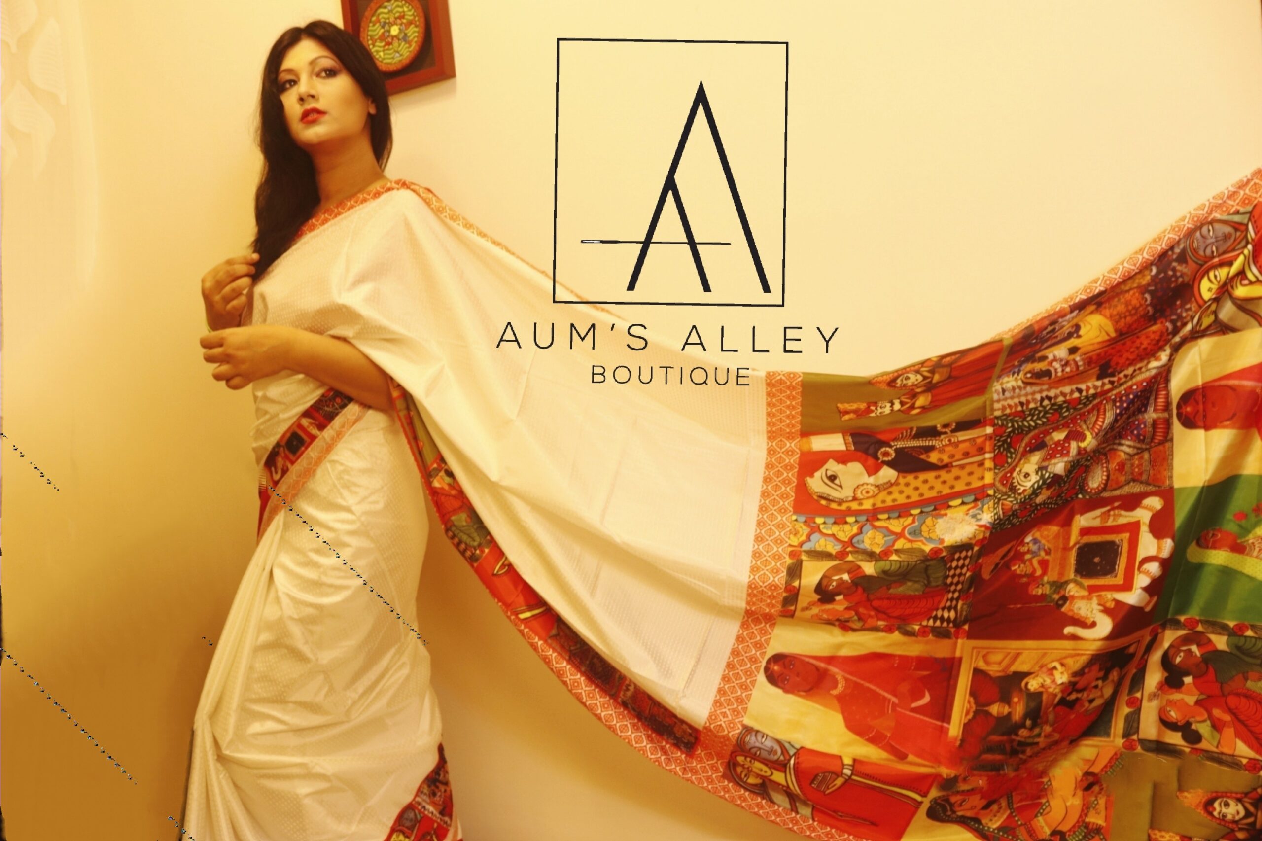 aums alley saree