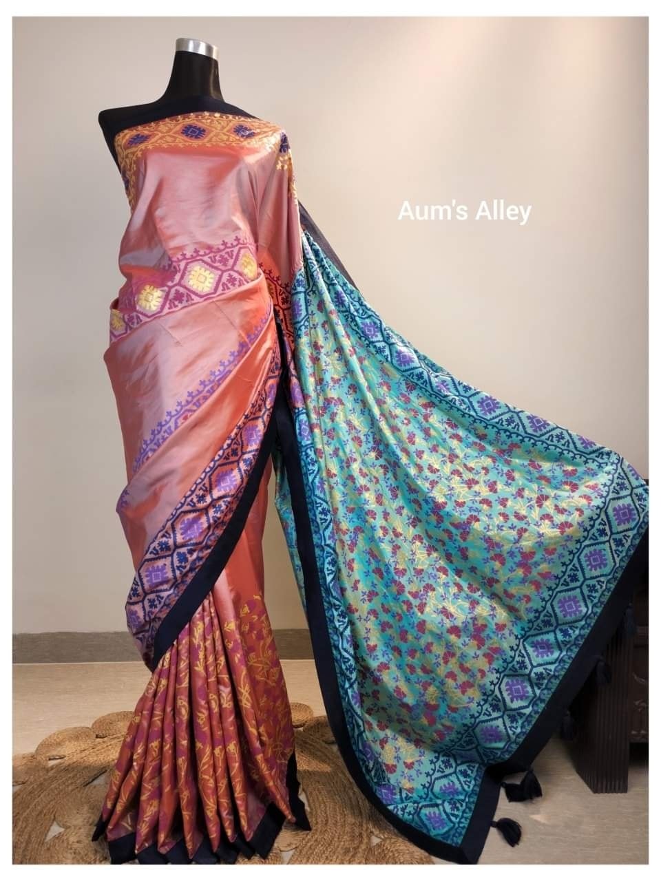 Onion Pink Soft Art Silk Saree