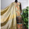 Surjokotha 4: Blockprint Premium Art Silk 3 Piece